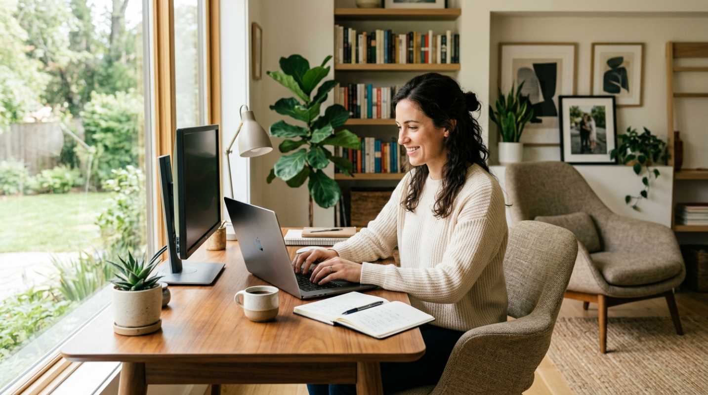 Creating a Productive Home Office You'll Actually Want to Work In